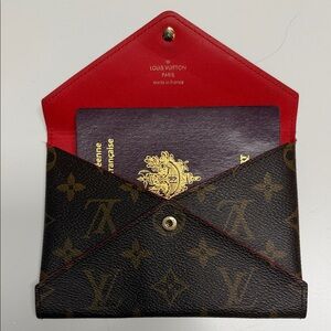 Louis Vuitton Brown Monogram Envelope Wallet